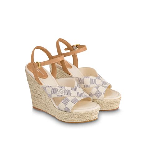 spadri louis vuitton femme|Louis Vuitton wedge sandals.